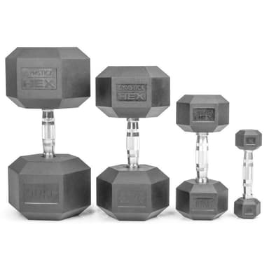 Gymstick Hex Dumbbell Singles, Käsipainot Hex 60 kg