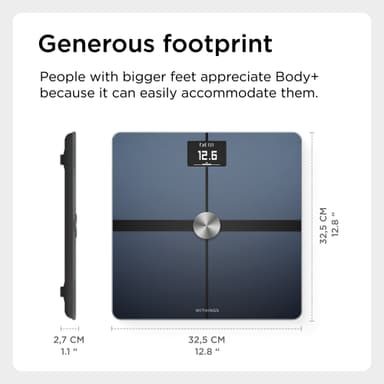 Withings Body+ henkilövaaka WITWBS05BK (musta)