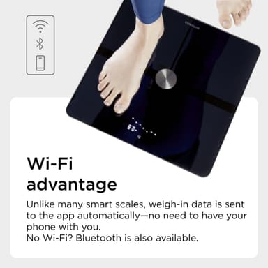 Withings Body+ henkilövaaka WITWBS05BK (musta)