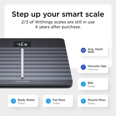 Withings Body Cardio henkilövaaka WITWBS04BK (musta)