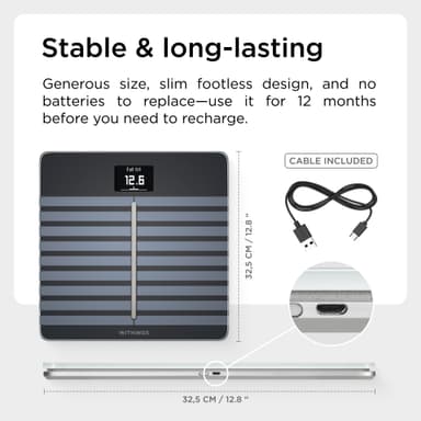 Withings Body Cardio henkilövaaka WITWBS04BK (musta)