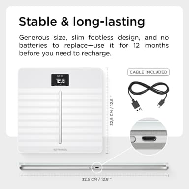 Withings Body Cardio henkilövaaka WITWBS04WH (valkoinen)