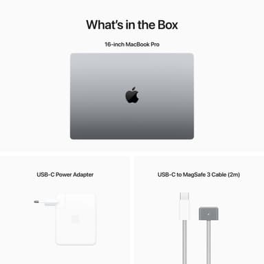 MacBook Pro 16 M2 Pro 2023 16/512GB (tähtiharmaa)