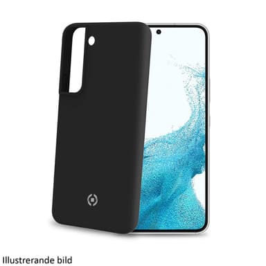 Cromo Pehmeä kumikotelo Galaxy S23 5G Black