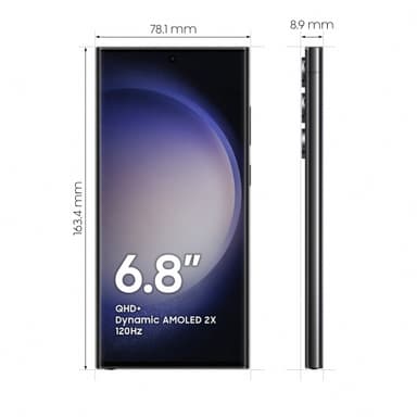Samsung Galaxy S23 Ultra 5G älypuhelin 8/256 GB (musta)