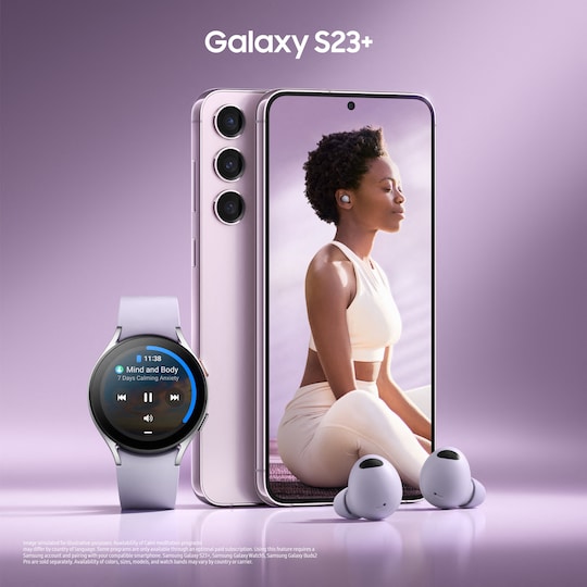 Samsung Galaxy S23+ 5G älypuhelin 8/256GB (violetti)