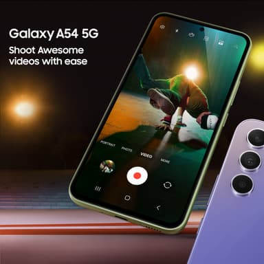 Samsung Galaxy A54 5G älypuhelin 8/128 GB (valkoinen)