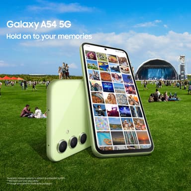 Samsung Galaxy A54 5G älypuhelin 8/128 GB (valkoinen)
