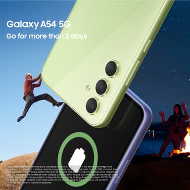 Samsung Galaxy A54 5G älypuhelin 8/128 GB (valkoinen)