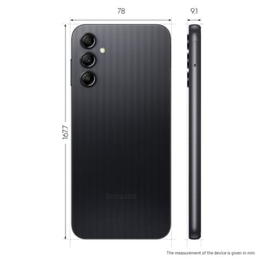 Samsung Galaxy A14 älypuhelin 4/128 GB (musta)