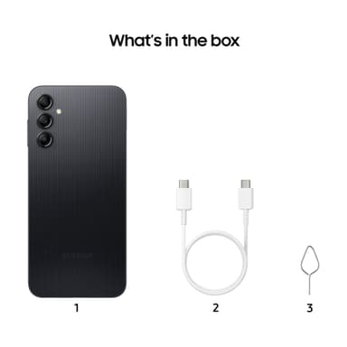 Samsung Galaxy A14 älypuhelin 4/128 GB (musta)