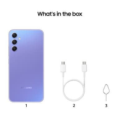 Samsung Galaxy A34 5G älypuhelin 6/128 GB (violetti)
