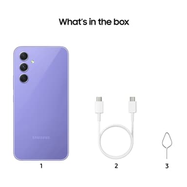 Samsung Galaxy A54 5G älypuhelin 8/256 GB (violetti)