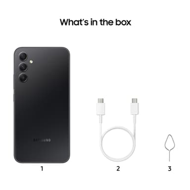 Samsung Galaxy A34 5G älypuhelin 6/128 GB (musta)