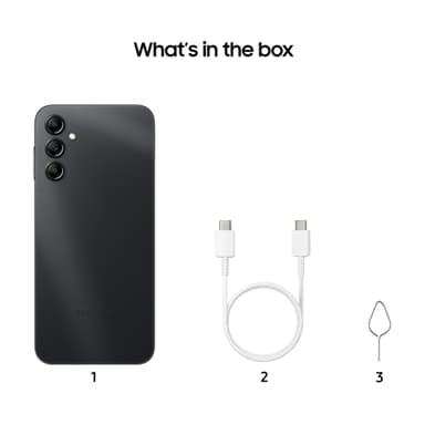 Samsung Galaxy A14 5G älypuhelin 4/128 GB (musta)