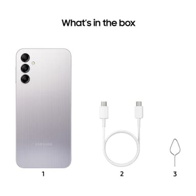 Samsung Galaxy A14 älypuhelin 4/128 GB (hopea)
