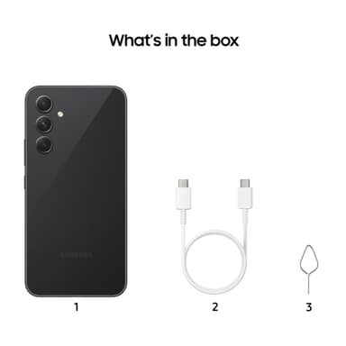 Samsung Galaxy A54 5G älypuhelin Enterprise Edition 8/128 GB (musta)