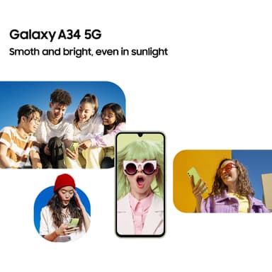 Samsung Galaxy A34 5G älypuhelin Enterprise Edition 6/128 GB (musta)