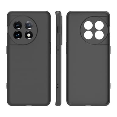 SKALO OnePlus 11 5G Mattamusta erittäin ohut TPU-suojakuori