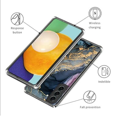 SKALO Samsung S23 Plus Marmori TPU kuori - #4
