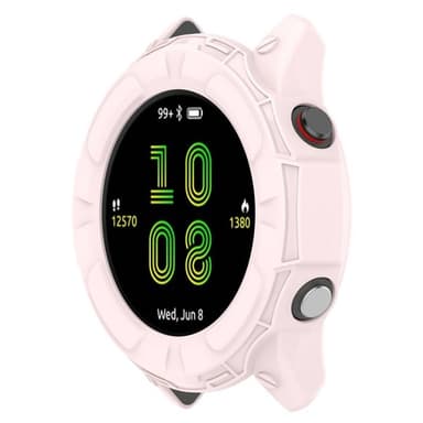 Armour Silikonikuori Garmin Forerunner 955 - Vaaleapinkki