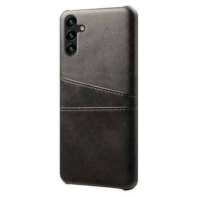 SKALO Samsung A54 5G PU-nahkainen Korttikotelo - Musta
