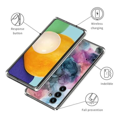 SKALO Samsung A54 5G Marmori TPU kuori - #1