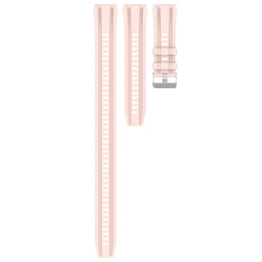 Silikoninen käsivarsinauha 22 mm Vaaleanpunainen