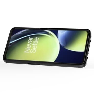 SKALO OnePlus Nord CE 3 Lite 5G Armor Hybridi metallirengas kuori - Musta