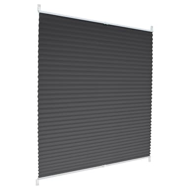 ECD Germany laskostettu kaihtimen kiinnike ilman porausta 60x150 cm tummanharmaa