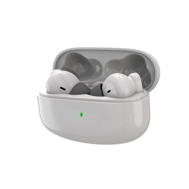 Trådlösa hörsnäckor Bluetooth 5.3 pekkontroll IPX4 Valkoinen