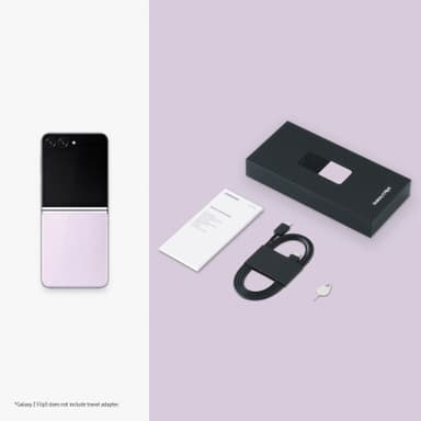 Samsung Galaxy Z Flip5 5G älypuhelin 8/512 GB (Lavender)