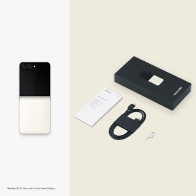 Samsung Galaxy Z Flip5 5G älypuhelin 8/256 GB (Cream)