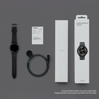 Samsung Galaxy Watch6 Classic älykello 43 mm LTE (musta)
