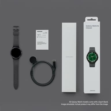 Samsung Galaxy Watch6 Classic älykello 47 mm BT (musta)