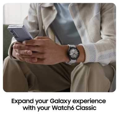 Samsung Galaxy Watch6 Classic älykello 47 mm BT (musta)