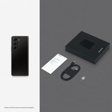 Samsung Galaxy Z Fold5 5G älypuhelin 12/512 GB (Phantom Black)