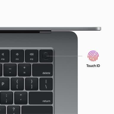 MacBook Air 15 M2/8/512 2023 (tähtiharmaa)