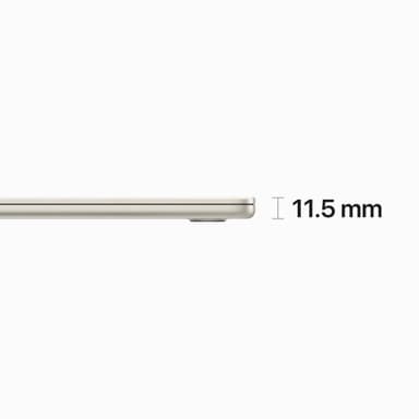 MacBook Air 15 M2/8/256 2023 (tähtivalkea)