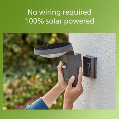 Philips Tyla IR aurinkokennoseinävalaisin ulkokäyttöön 1,2 W