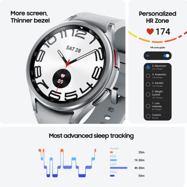 Samsung Galaxy Watch6 Classic älykello 47 mm BT (musta)