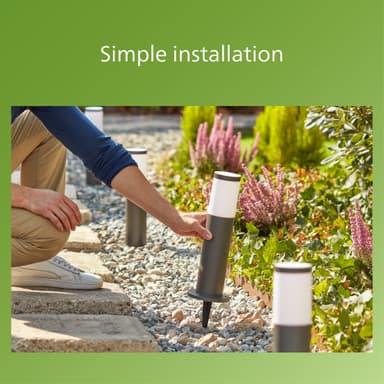 Philips GardenLink LV Utrecht Pedestal ulkovalaisinsarja 24 W (3 kpl)