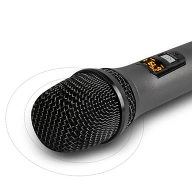 Langaton mikrofoni Bluetooth Reverb Android-porttikaapelilla Monivärinen