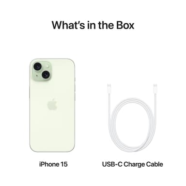 iPhone 15 – 5G älypuhelin 512 GB (vihreä)
