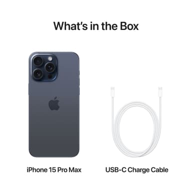 iPhone 15 Pro Max 5G älypuhelin 1 TB sinititaani