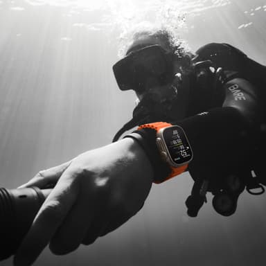 Apple Watch Ultra 2 49 mm GPS+CEL titaani (sininen/Ocean Band)