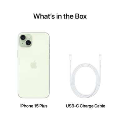 iPhone 15 Plus – 5G älypuhelin 128 GB (vihreä)