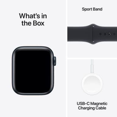 Apple Watch SE 2nd Gen 40mm GPS (kes. alu./keskiyö urheiluranneke M/L)