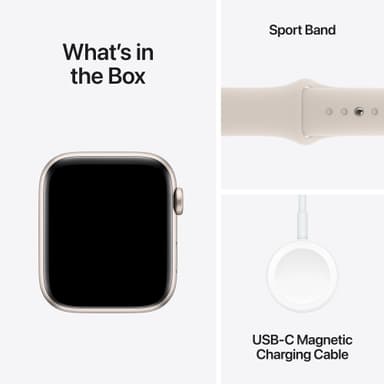 Apple Watch SE 2nd Gen 44mm LTE (tähtivalo/tähtiv. urheiluranneke M/L)