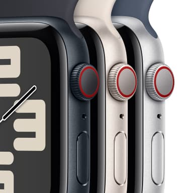 Apple Watch SE 2nd Gen 44mm LTE (tähtiv. alu./tähtiv. urheiluranneke)
